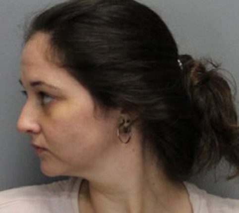 Mugshot of a woman.