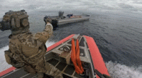 Viral Coast Guard video shows dramatic arrest of suspected drug smugglers in open ocean