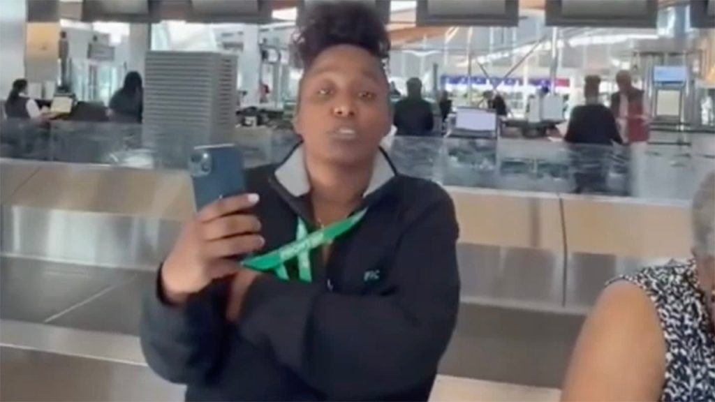 Viral video shows Frontier Airlines reps' airport meltdown that left passenger stunned