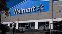 Walmart store exterior in Martinez, California.