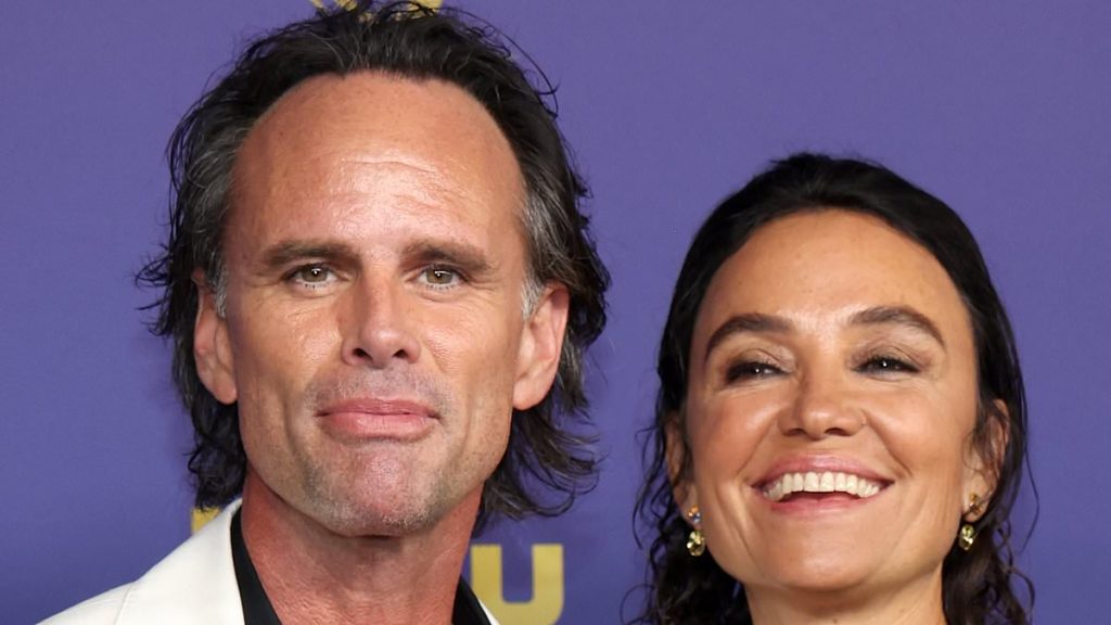 Walton Goggins' wife addresses Aimee Lou Wood relationship rumors