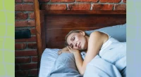 woman sleeping peacefully in bed