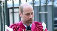 William and Charles stand together following Harry's bombshell claims