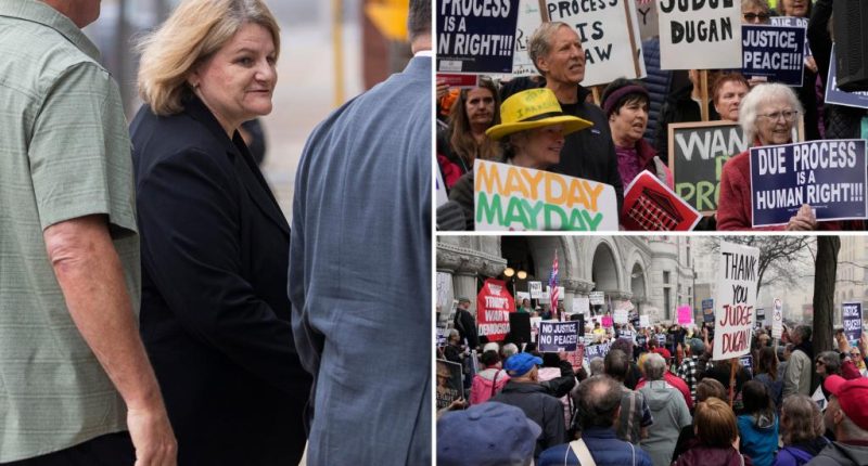 Wisconsin Judge Hannah Dugan, who allegedly helped illegal migrant evade authorities, pleads not guilty