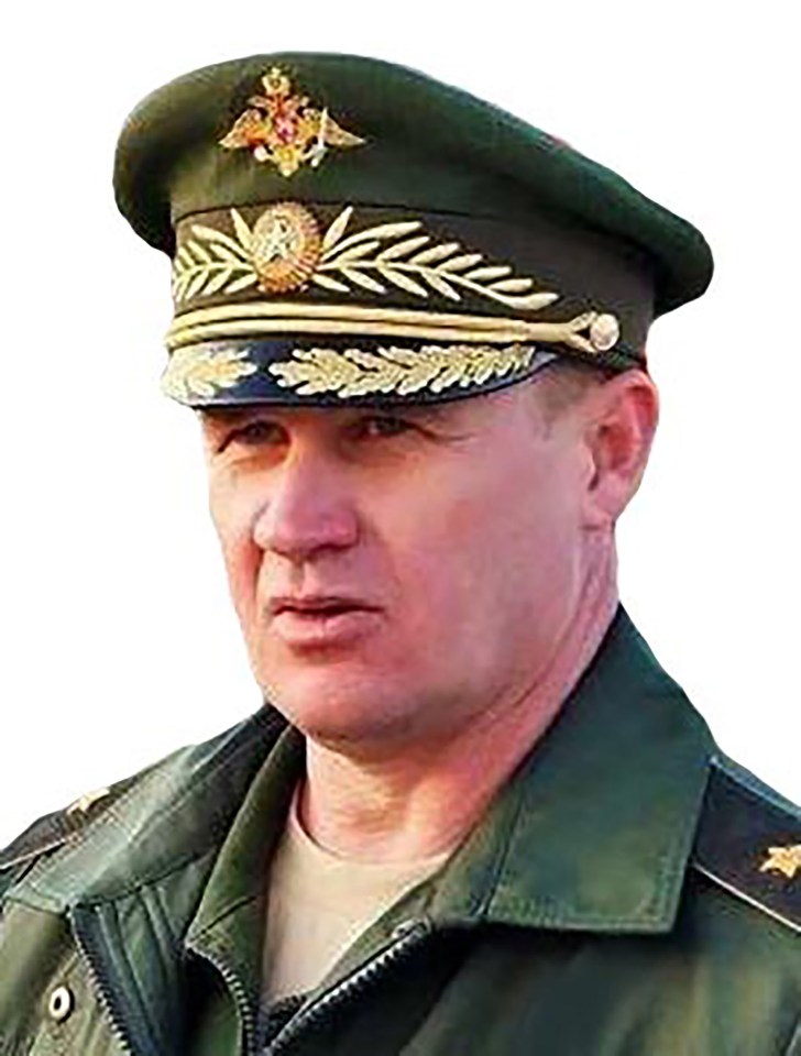 Portrait of Col-Gen Andrey Mordvichev.