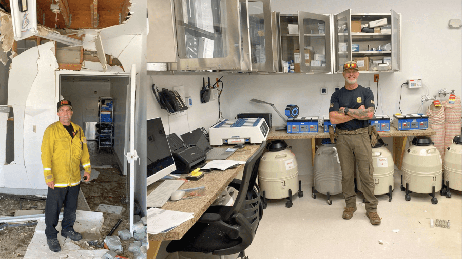 ‘My embryo’s a little fighter;’ IVF patients thank heroes after California bombing