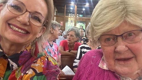 Sussan Ley and her mother Angela.