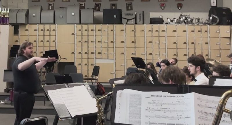 'Humbling and exciting': Sullivan interim band director up for Grammy award