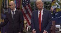 'Saturday Night Live' opens with Trump signing ridiculous executive orders: "Old men can now date far younger women"
