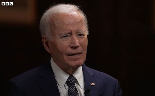 US President Joe Biden gives his first interview since departing the White House