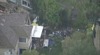 2 people, 1 dog killed after small plane crashes into homes in Simi Valley, California, officials say