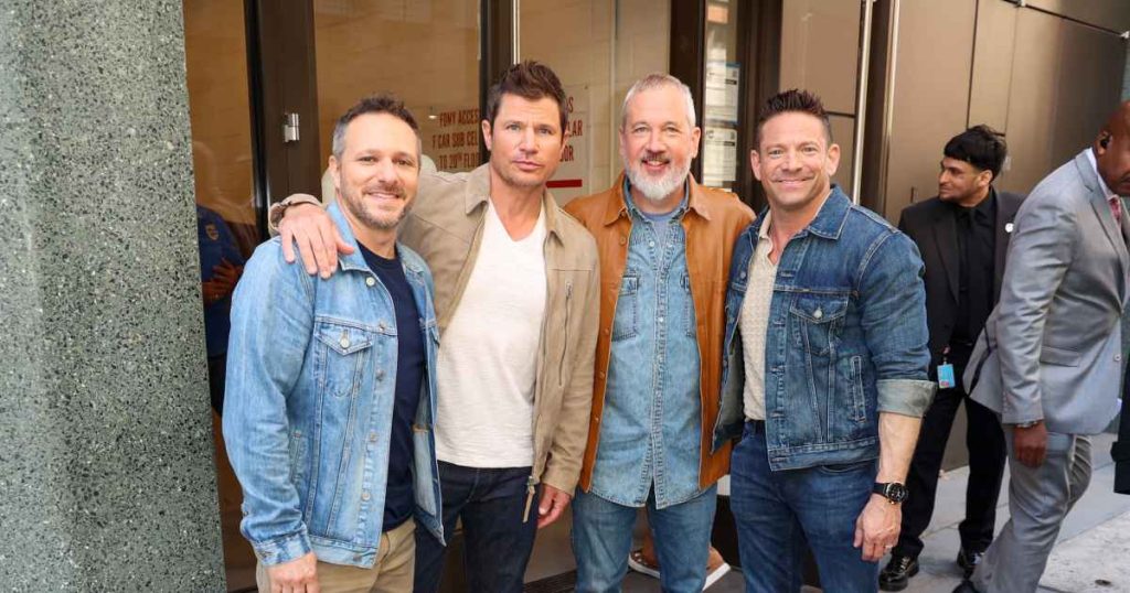 98 Degrees Jokes 'Alcohol' Has Kept Them Together for 30 Years