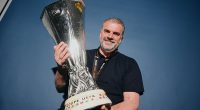 AFL coach Michael Voss reveals the uplifting two-word message he got from Ange Postecoglou after Europa League triumph