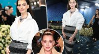Anne Hathaway, 42, looks half her age at Met Gala 2025 after sparking plastic surgery rumors