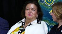 Gina Rinehart attends the Australian 2024 Paris Paralympic Swimming squad announcement