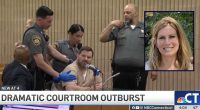 Ax murderer has outburst before sentenced to prison