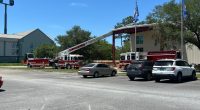 BREAKING: Fire at Mighty Eighth Museum