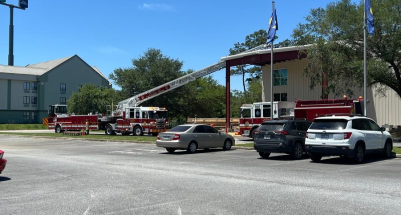 BREAKING: Fire at Mighty Eighth Museum