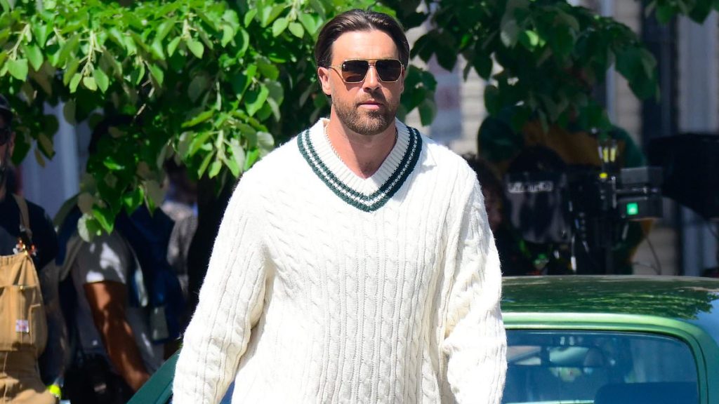 Back in a New York groove! Travis Kelce looks suave in photoshoot near Taylor Swift's apartment