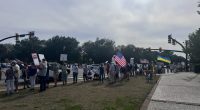 Beaufort protestors gather for national 'May Day' rally
