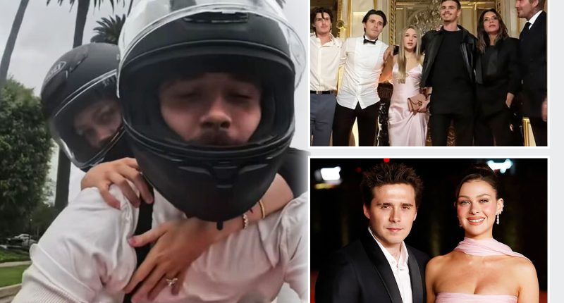 Brooklyn Beckham takes swipe at David and Victoria amid ‘family feud’ as he shares tribute to wife Nicola Peltz