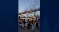 Brooklyn Bridge collision with Mexican naval ship leaves multiple casualties