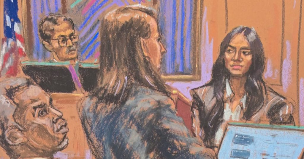 Cassie recalls aftermath of hotel assault and alleged rape at Diddy's trial