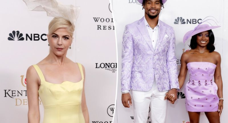 Celebrities attend the Kentucky Derby 2025 red carpet: Simone Biles, Selma Blair and more