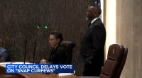 Chicago City Council vote on controversial 'snap curfew' ordinance in effort to stop 'teen takeover' incidents deferred