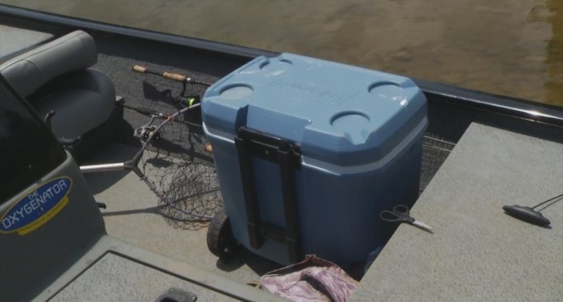 Chillin with the cooler on its big day