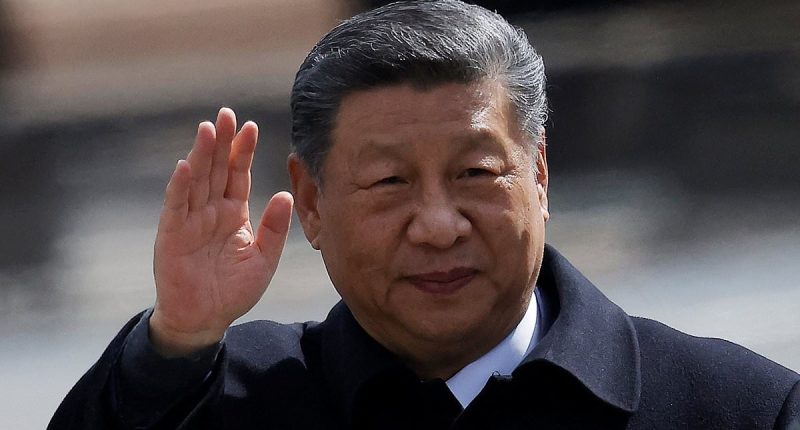 China's president issues a warm message to Anthony Albanese - despite sending WARSHIPS down under to show off his power