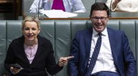 Sussan Ley and David Littleproud during Question Time at Parliament House in Canberra on Tuesday 1 August 2023.
