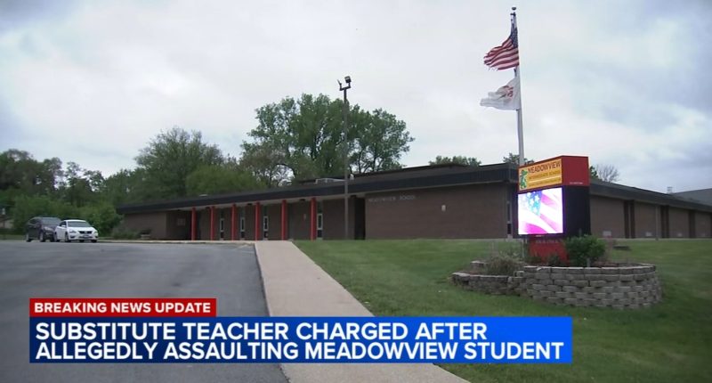 Country Club Hills substitute teacher Cheryl Moore charged with assaulting student at Meadowview Intermediate School, police say