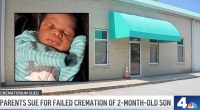 Crematory kept baby, gave parents 'wrong ashes': Lawsuit