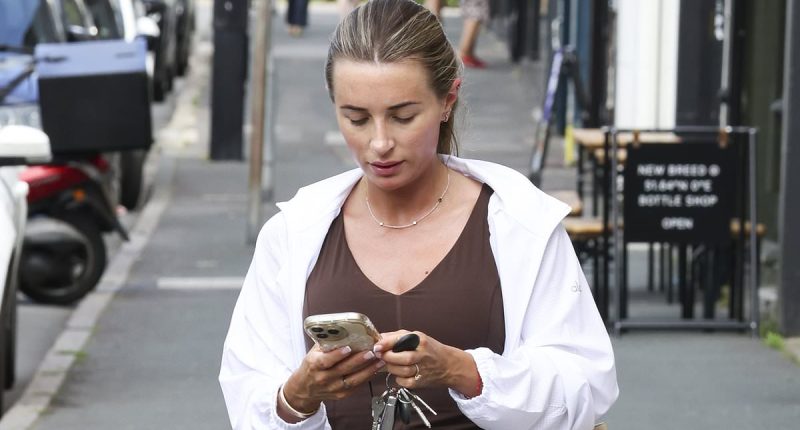 Dani Dyer and dad Danny spotted hours before her lavish wedding