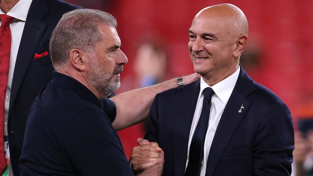 Daniel Levy faces his biggest dilemma as Ange Postecoglou's job remains on the line despite their Europa League victory - but should the Tottenham chief stick or twist this summer?