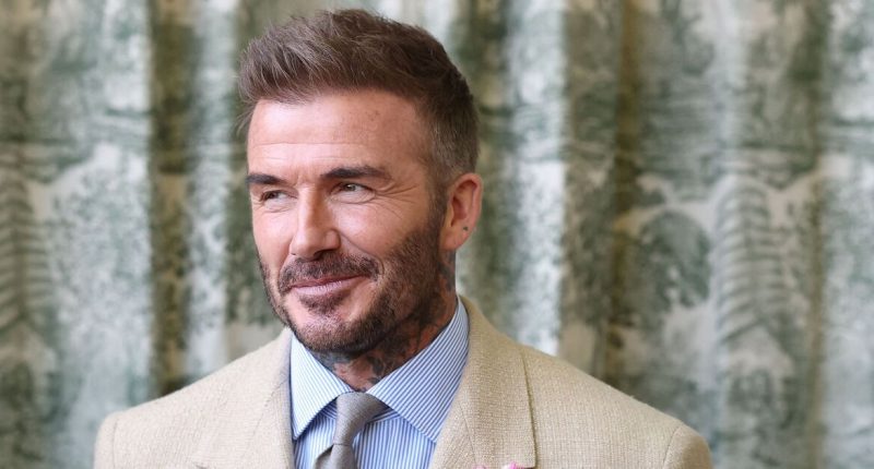 David Beckham's subtle swipe at Meghan Markle as he 'makes world a sweeter place'