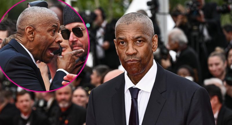 Denzel Washington Had 'Great' Night at Cannes Despite Tense Carpet Exchange