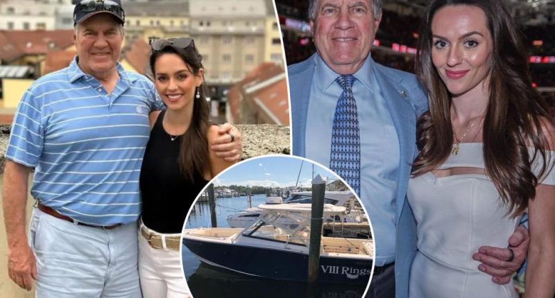 Does Jordon Hudson have eyes on Sports Illustrated Swimsuit cover? Bill Belichick girlfriend spotted ‘networking’ at mag’s bash