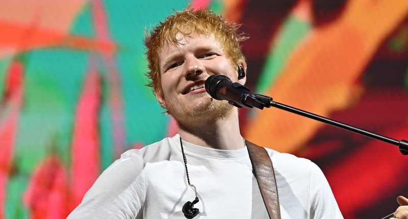 Ed Sheeran reflects on copyright lawsuit as he performs new single