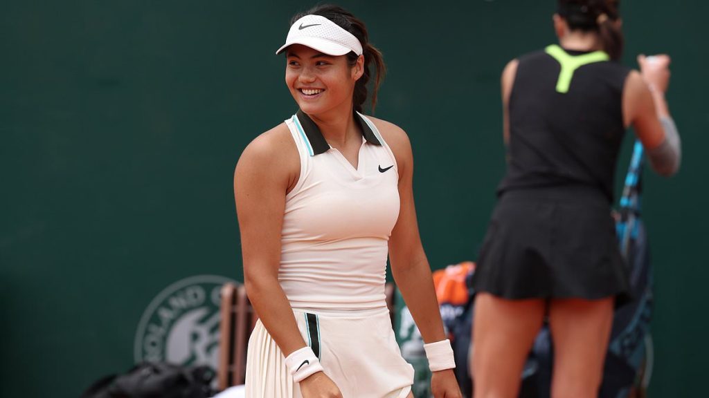 Emma Raducanu battles ill-health to win gruelling French Open first round match - as Brit sets up showdown with defending champion Iga Swiatek