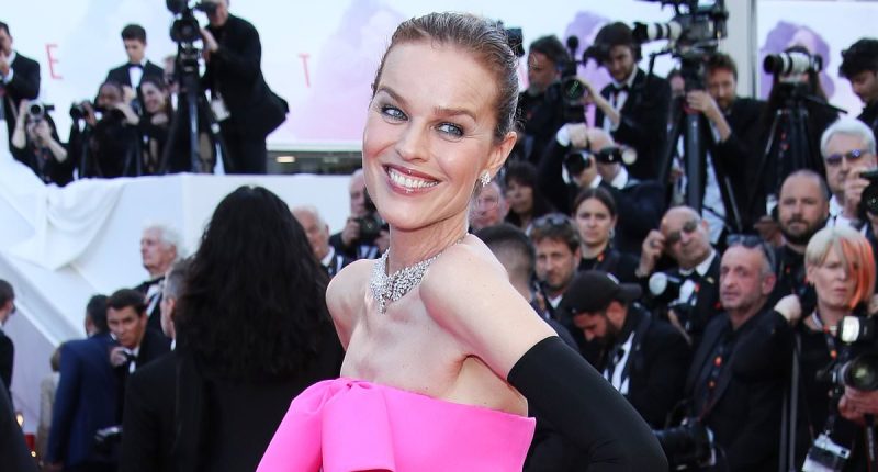 Eva Herzigova storms Cannes Film Festival's A Private Life premiere