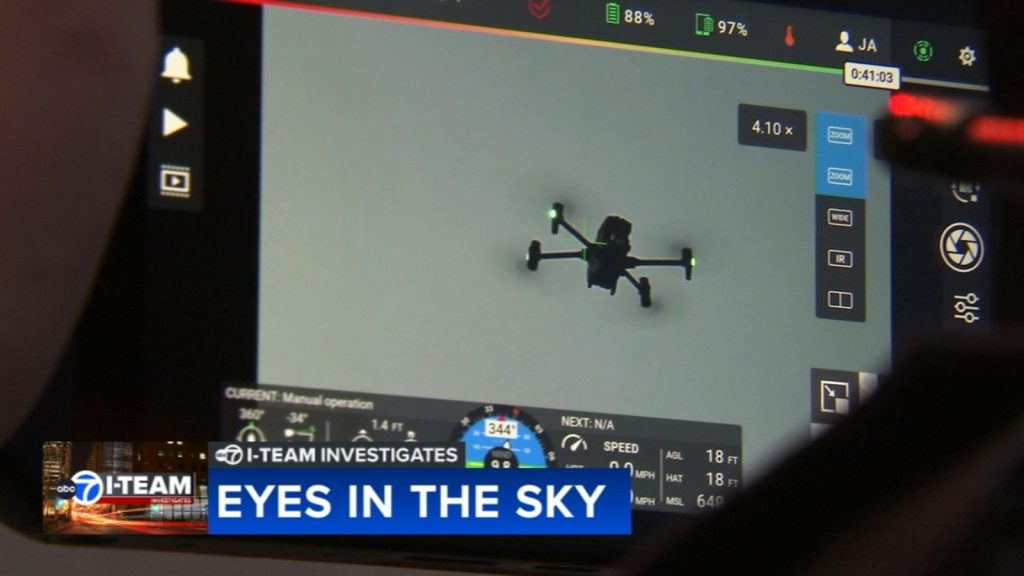 'Eyes in the sky': Rise in drone use by Chicago-area law enforcement improving safety, surveillance, police tell ABC7 I-Team