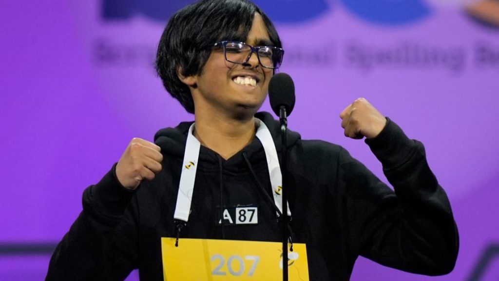 Faizan Zaki triumphs at Scripps National Spelling Bee
