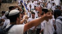 Far-right Israelis confront Palestinians, other Israelis in violent Jerusalem march