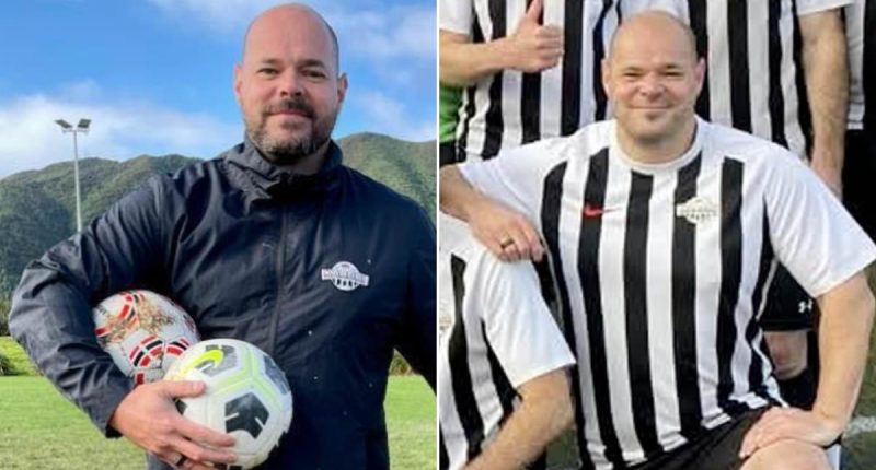 Football team pays tribute to 'club legend' who died in the middle of a match