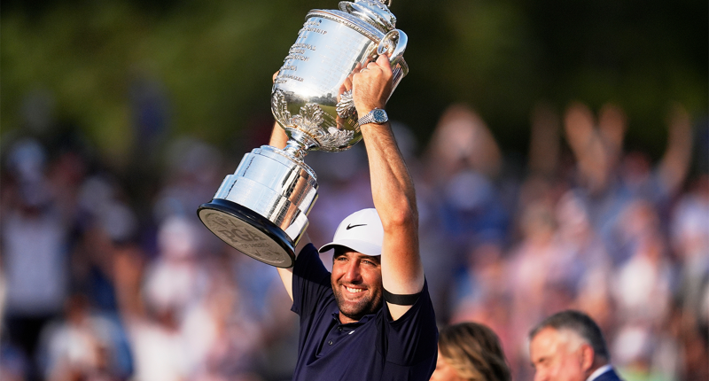 Great Scottie! Scheffler pulls away to win PGA Championship for 3rd major title