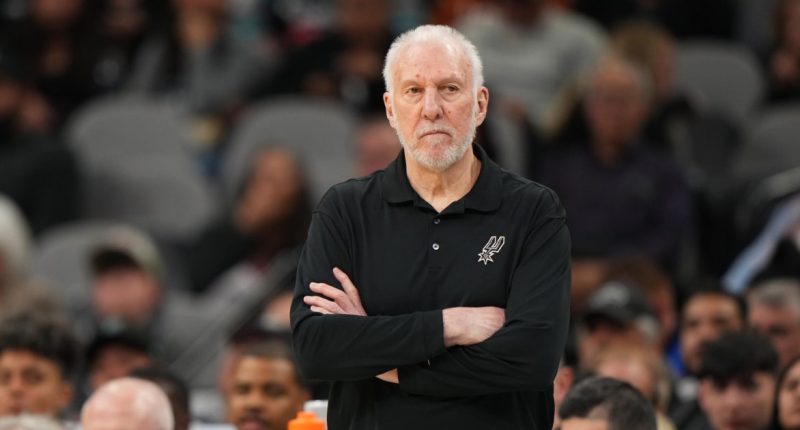 Gregg Popovich steps down as coach of the Spurs