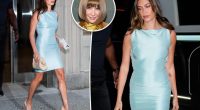 Hailey Bieber channels Anna Wintour in NYC ahead of Met Gala 2025