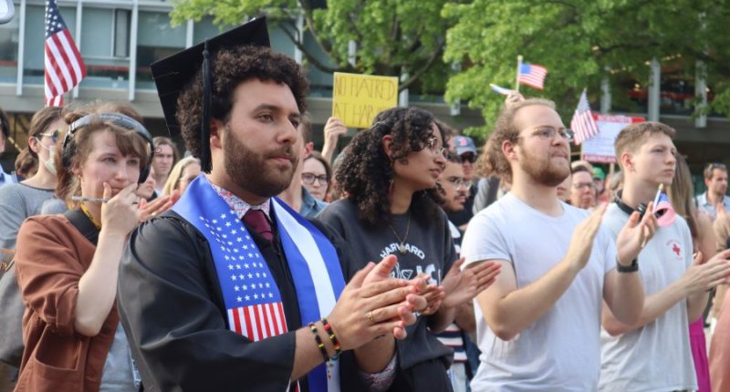 Harvard holds commencement amid Trump funding cuts, threats to international students